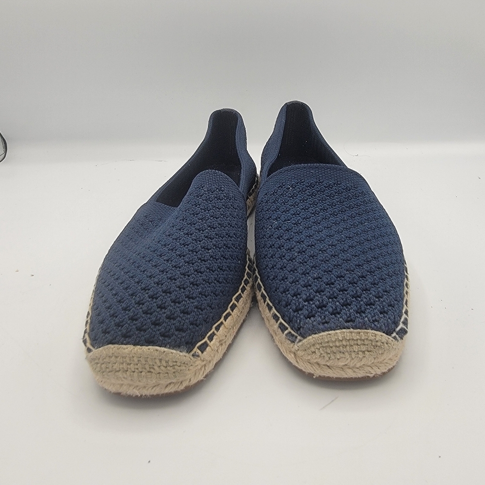 Cole Haan Navy Blue Espadrille Flats - Picture 2 of 11